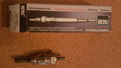 СВІЧКА ZAROWA BERU GH001 - 0 100 226 340 