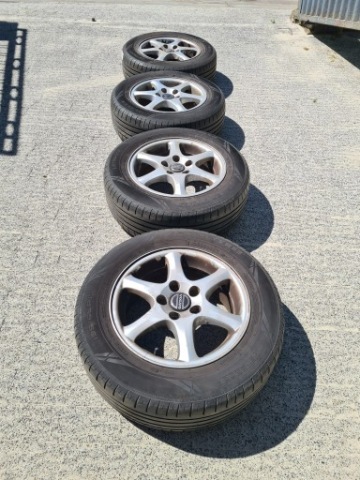 КОЛЕСА ШИНИ ЛІТНІ ДИСКИ АЛЮ 4 SZT. NOKIAN 195 65 R15 ДИСКИ 5X108 TROJMIASTO 