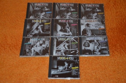 ZESTAW CD HIT COLLECTION MUSIC 4 YOU VOL 1 - 10 !! 