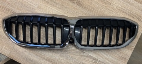 BMW 3 G20 G21 РЕШІТКА РЕШІТКА РЕШІТКА РАДІАТОРА ПІД КАМЕРУ 5113192976-10 ОРИГІНАЛ ! 