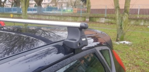БАГАНИК FIESTA БАЛКИ THULE AERO 860 + ЗАДНІ ФАРИ 754 + КОМПЛЕКТ МОНТАЖНИЙ 1503 