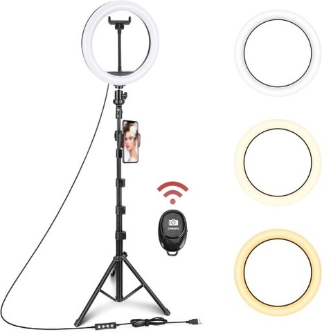 Pierścień świetlny, LP 10" Pierścień świetlny do selfie