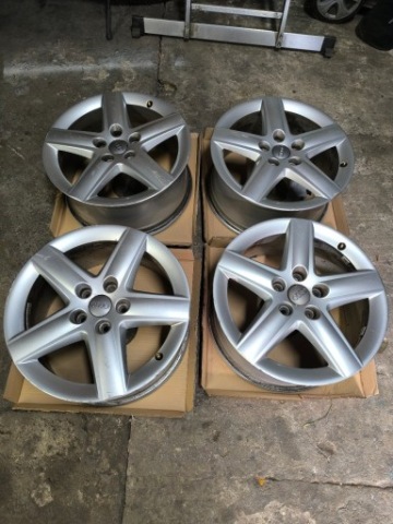 ТИТАНОВІ ДИСКИ AUDI 17 ДЮЙМИ 5X112 ET 56 ОРИГІНАЛ 8P0 601 025 D 