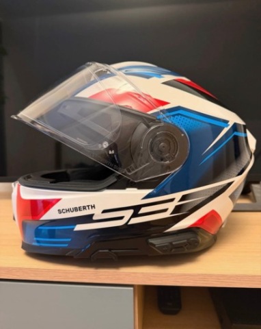 ШОЛОМ SCHUBERTH S3 STORM BLUE XXL (63) ЯК NOWY, BOX, ГАРАНТІЯ DO 2030! 