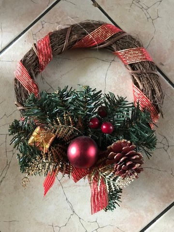 Wianek wieniec świąteczny stroik