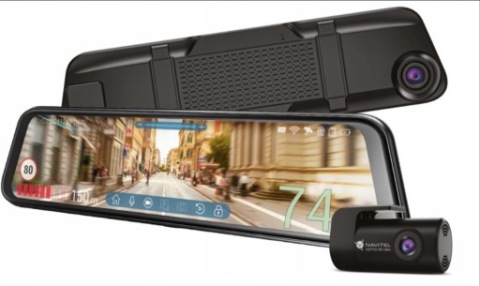 ВІДЕОРЕЄСТРАТОР ДЗЕРКАЛО NAVITEL MR750 SMART | GPS WIFI 2K 