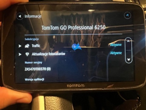 TOMTOM 6250 PROFESIONAL КАРТА SIM TRAFIK ФОТОРАДАРИ 