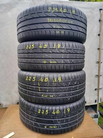 TIRES SUMMER BRIDGESTONE 225/40 R19  