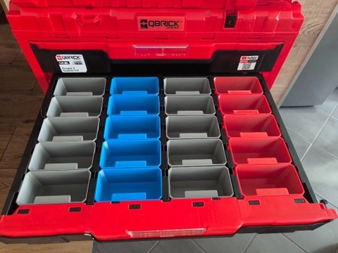 QBRICK СИСТЕМА ONE DRAWER 3 TOOLBOX 2.0 DRUK 3D