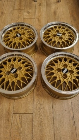 ДИСКИ BBS RA375 6X15 4X100 POLO GOLF 