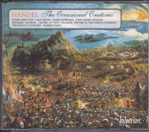 Handel - The Occasional Oratorio 2 CD 