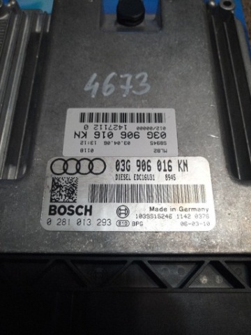 БЛОК КЕРУВАННЯ ДВИГУНА AUDI EDC16U31 