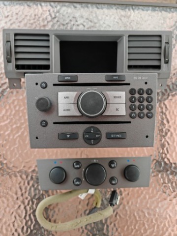 КОМПЛЕКТ CD70 NAVI VECTRA C SIGNUM CID ПАНЕЛЬ КЛІМАТ КОНТРОЛЬ 