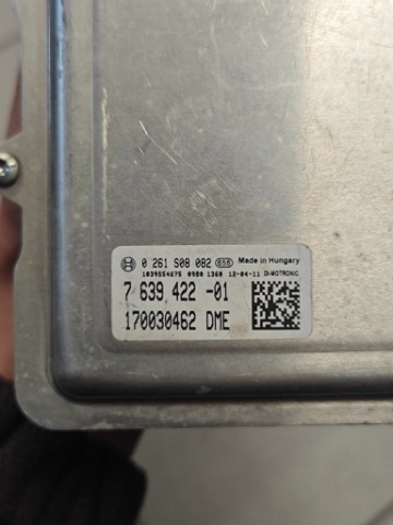 БЛОК КЕРУВАННЯ ДВИГУНА BMW N55 MEVD 17.2.6 E90 E70 E93 E84 7639422 