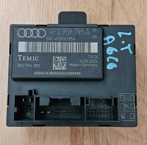 МОДУЛЬ БЛОК КЕРУВАННЯ ДВЕРІ ЛІВИЙ ЗАД AUDI A6 C6 4F0959795A 