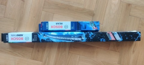 ДВІРНИКИ BOSCH AEROTWIN A863S + REAR A282H – ПЕРІД I ЗАД – НОВЕ 