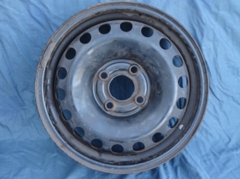 ДИСК СТАЛЬНИЙ VW 5JX14 H2 ET35 4X100 57,1MM ОРИГІНАЛ VOLKSWAGEN ФАКТУРА ПДВ 