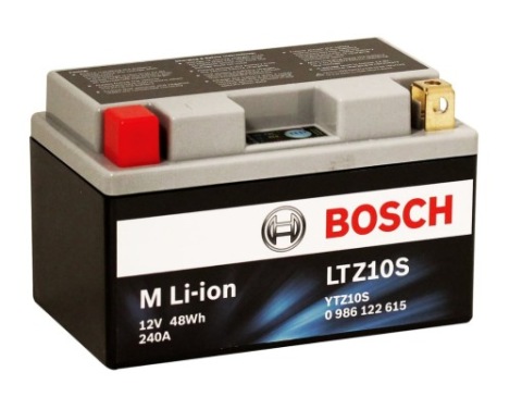 BOSCH АКУМУЛЯТОР M LI-ION, LTZ10S 12V, 48WH, 240A 