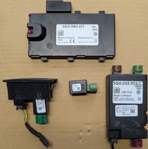 РІЗНІ МОДУЛІ VW: 5G0980611, 5G0035953, 5Q0035726, 5Q0035726E 