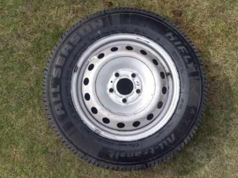 МАХОВИК 16” 5X118 RENAULT TRAFIC VIVARO BOXER НОВАЯ ШИНА 2024 ET50 