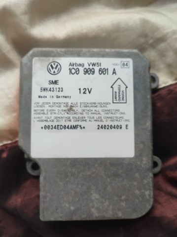 МОДУЛЬ AIRBAG, БЛОК КЕРУВАННЯ 1C0 909 601 A, INDEX 04 