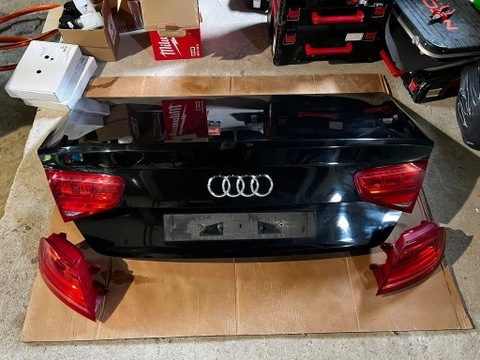 BOOTLID LAMPS SET AUDI A8 D4 10-13 LZ9Y  