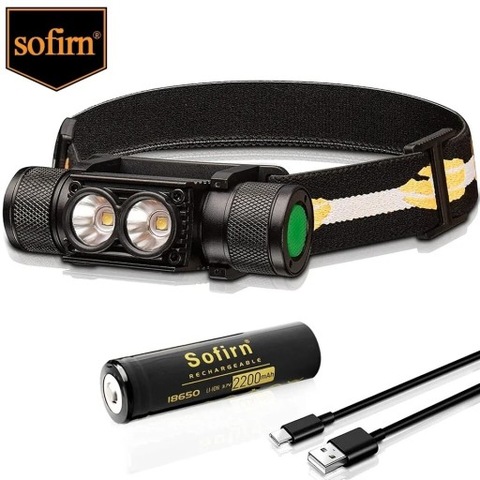 SOFIRN H25S +AKU18650 LINTERNA PARTE DELANTERA ORIGINAL!  