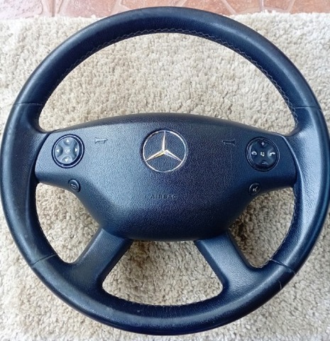 STEERING WHEEL MERCEDEWITH W221 WITH CLASS LEATHER BLACK  