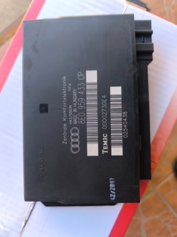 МОДУЛЬ КОМФОРТА AUDI A4 B6 B7 SEAT EXEO 8E0959433CP США 