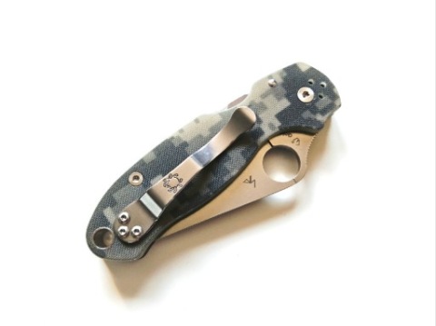 NOZ СКЛАДНИЙ SPYDERCO ПАРА 3 G10 DIGITAL CAMO 