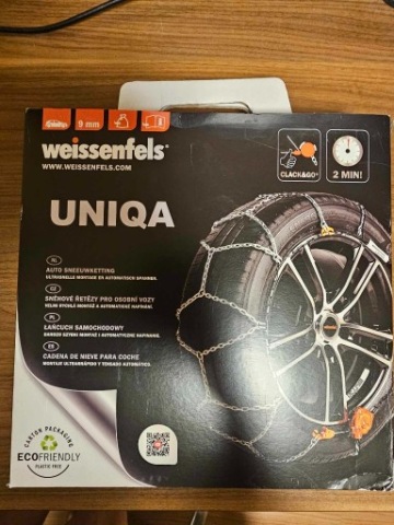 НОВЕ LANCUCHY SNIEGOWE CLACK&GO WEISSENFELS UNIQUA M32 E090 