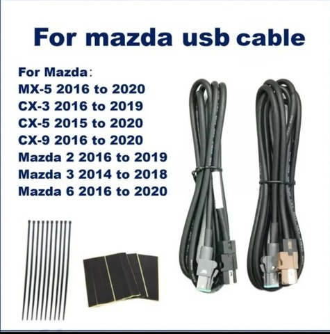 MAZDA CARPLAY I ANDROID AUTO CABLE USB - MAZDA  