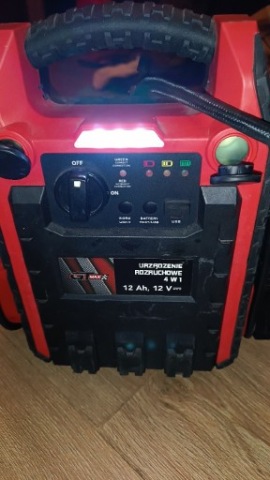 СТАРТЕР СТАРТЕР BOOSTER POWERBANK КОМПРЕСОР АВТО НАСОС 12V 12AH 