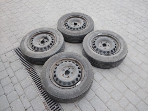 КОМПЛЕКТ КОЛІС ШИНИ ДИСКИ LATOWE VW SEAT AUDI SKODA 5X112 195 65 15 
