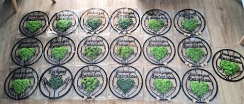 Obraz z chrobotkiem Dzień Babci I Dziadka