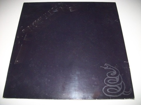 METALLICA - METALLICA / BLACK ALBUM / 2LP 1 PRESS 