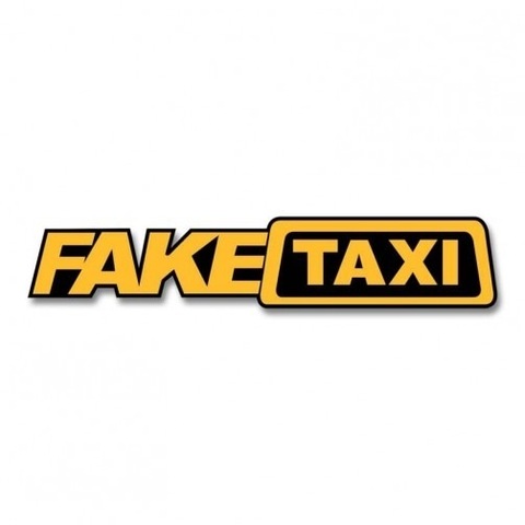 НАКЛЕЙКА NA АВТОМОБИЛЬ FAKETAXI фото