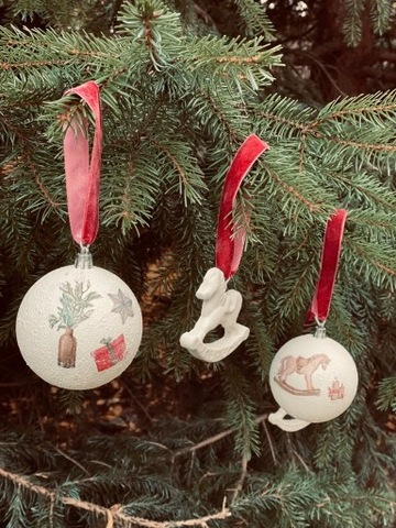 Kolekcja świąteczna handmade – bombki, zawieszki i dekoracje vintage