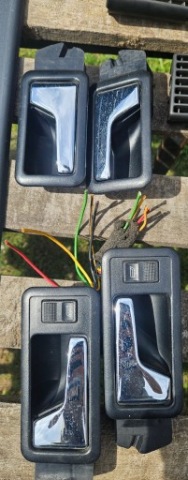 РУЧКИ ВНУТРІШНЄ AUDI 80 B4 ХРОМ ПЕРЕКЛЮЧАТЕЛІ СКЛА OE КОМПЛЕКТ 4 ШТУКИ 