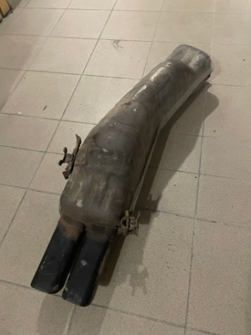 ГЛУШИТЕЛЬ КОНЕЧНЫЙ BMW E32 750I V12 M70 CAR MUFFLER EXHAUST СИСТЕМА 