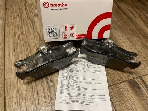 BREMBO КОЛОДКИ ДИСКОВЫЕ ТОРМОЗНОЕ ЗАД BMW 1, BMW 3 P06038 фото