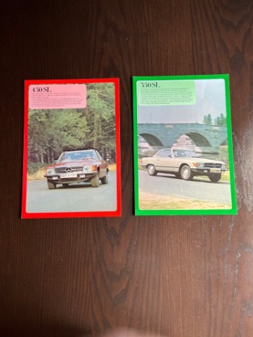 Mercedes w107 450sl 350 SL katalogi