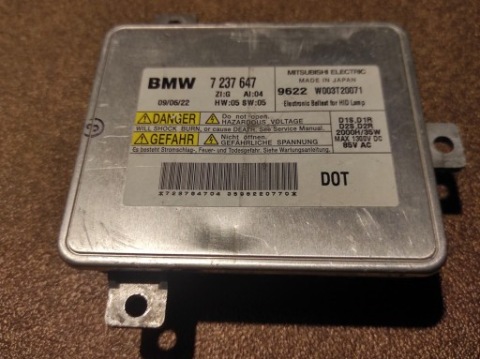 ОРИГІНАЛ ПЕРЕТВОРЮВАЧ СВІТЛА КСЕНОН BMW E90 E91 F10 F20 (7237647) 