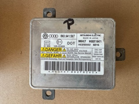 AUDI A3 8P ПЕРЕТВОРЮВАЧ МОДУЛЬ ФАРИ 8K0941597 