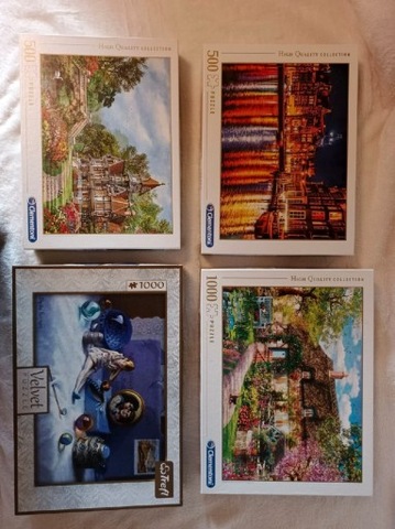 Puzzle 4 opakowania 