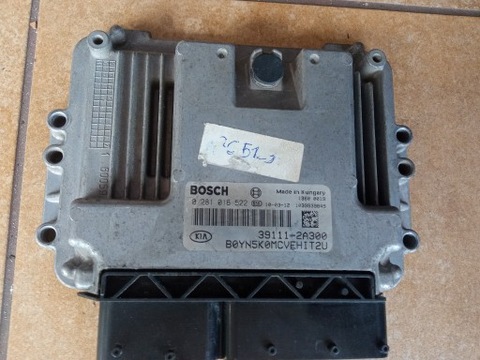 COMPUTADOR KIA VENGA 1.6 CRDI 39111-2A300 0281016522  