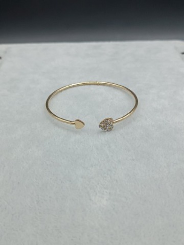 Bransoletka z podwójnym sercem