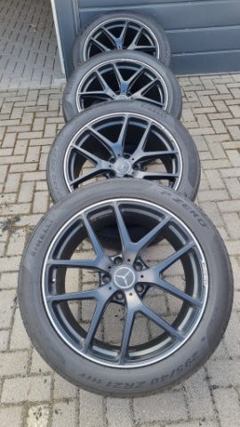 КОЛЕСА ТИТАНОВІ ДИСКИ Z ШИНАМИ 295/40/21 MERCEDES G-KLASA, G 463 AMG 100% ОРИГІНАЛ 