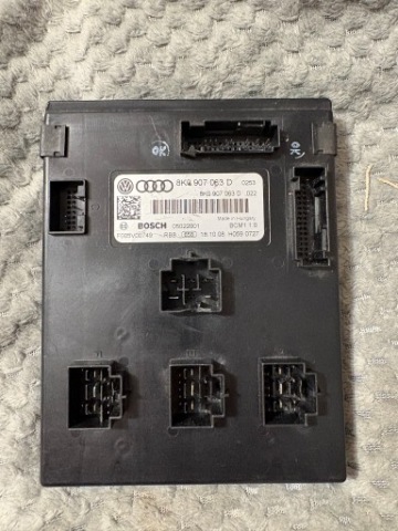 AUDI A4 B8 A5 8T BCM1 BORDNETZ 8K0907063D BOSCH МОДУЛЬ КОМФОРТУ РОБОЧИЙ 