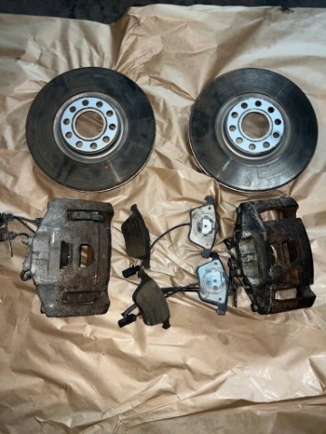 SWAP ГАЛЬМІВ 320MM A4 B7 ЦІЛИЙ ZESTAW,NOWE ДИСКИ 